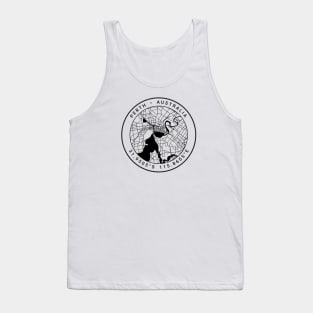 Perth Map Tank Top